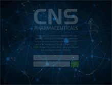 Tablet Screenshot of cnspharma.com